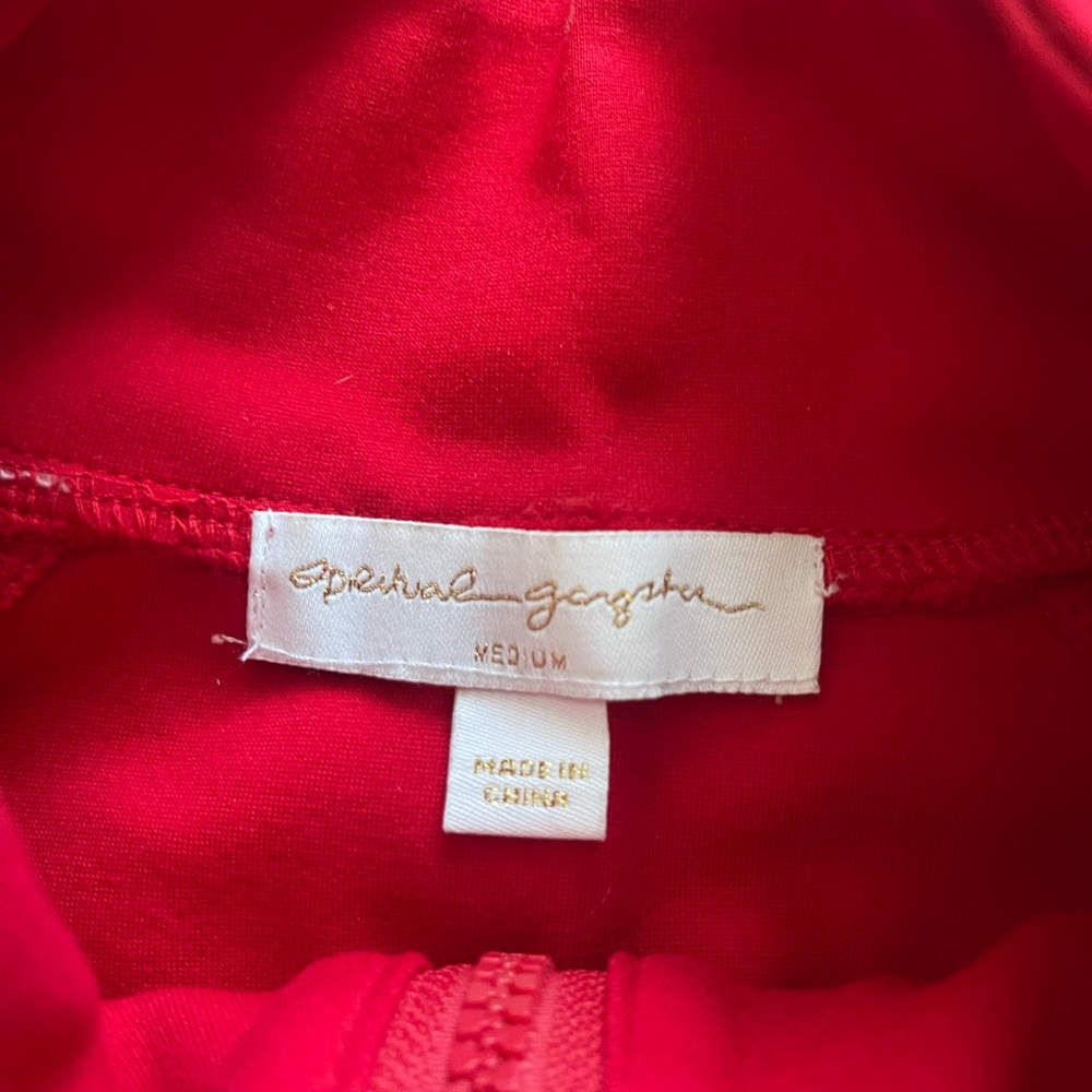 Spiritual Gangster Vibrant Red Jacket - Picture 3 of 8